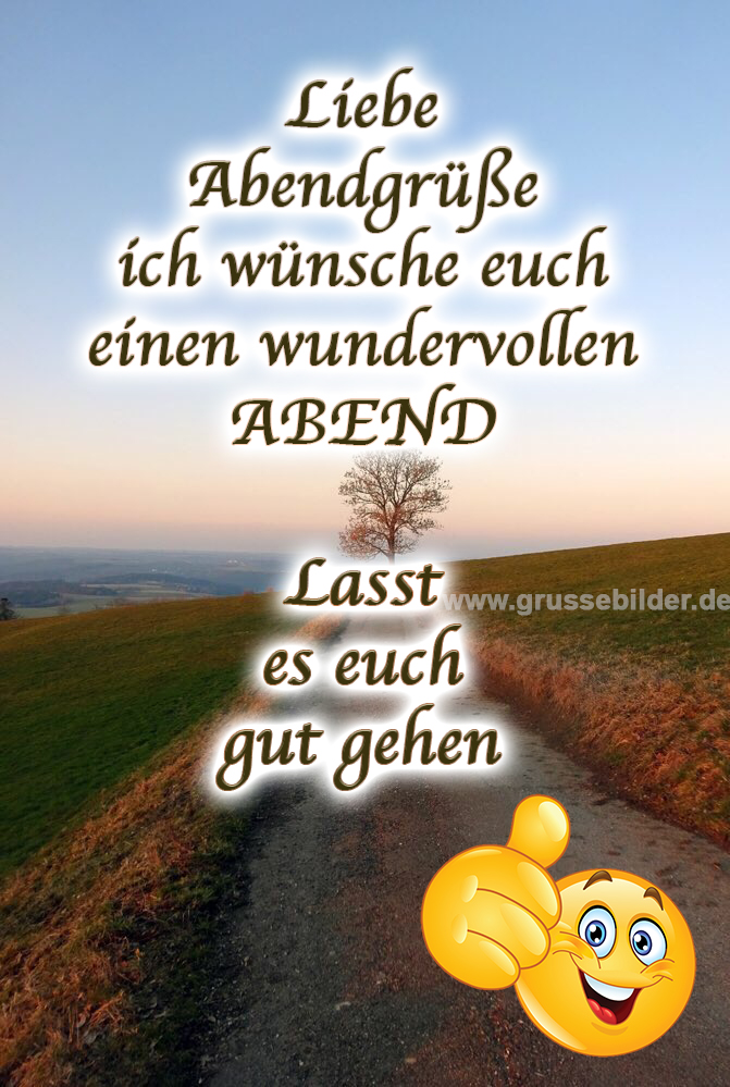 119+ ᐅ Kostenlose Abendgrüße für WhatsApp [AKTUALISIERT] Grüße Bilder