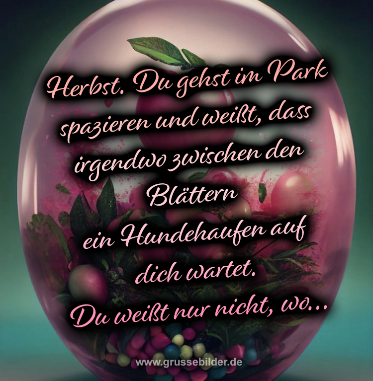 ᐅ Herbst Bilder Lustig - Grüße Bilder