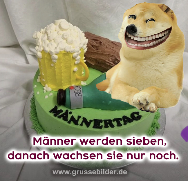 ᐅ Lustig Schönen Männertag Bilder Grüße Bilder