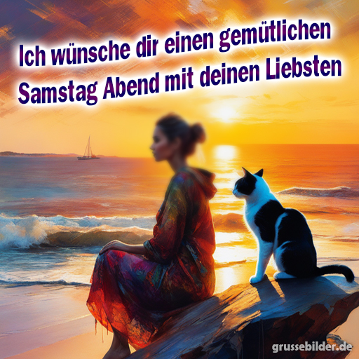 Gemütliche Samstagabend-Grüße: Perfekte Bilder für einen Entspannten ...