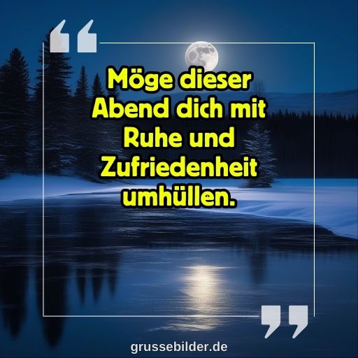 schönen abend bilder für die seele