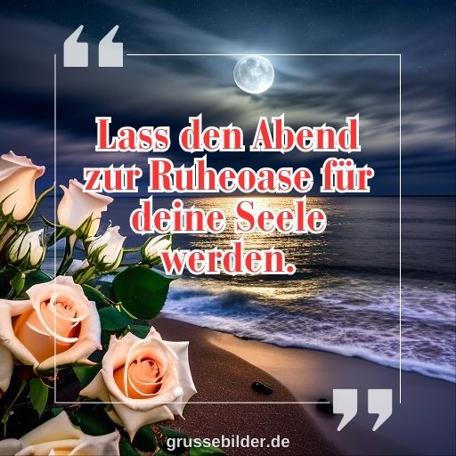 schönen abend bilder für die seele